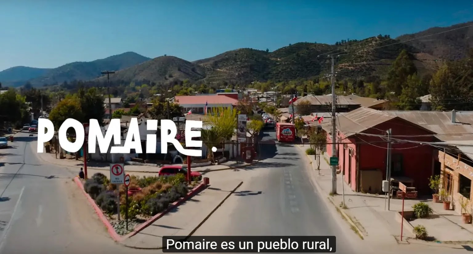 Entrada del pueblo de Pomaire
